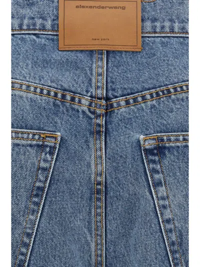 Shop Alexander Wang Jeans In Vintage Medium Indigo