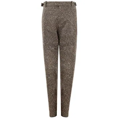 Bottega Veneta Elegant Multicolor Viscose Pants In Multicolor