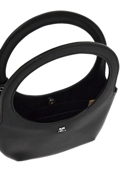 Shop Courrèges Courreges Cross Holy Cross Handbag In 黑色的