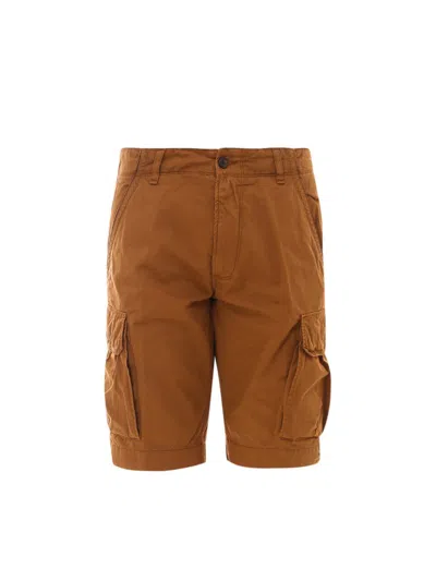 Shop Perfection Gdm Bermuda Shorts In Brown