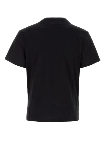 Shop Alexander Mcqueen Man Black Cotton T-shirt