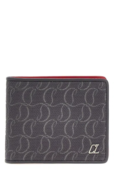 Shop Christian Louboutin Men 'm Coolcard' Wallet In Gray