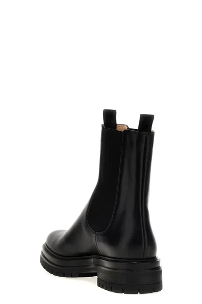 Shop Gianvito Rossi Women 'chester' Beatles Boots In Black