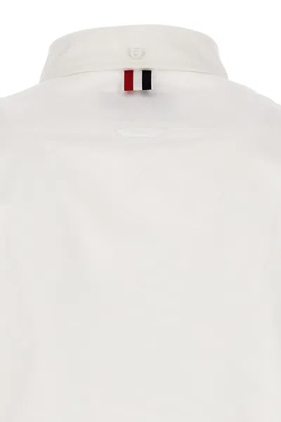 Shop Thom Browne Men Rwb Shirt In White