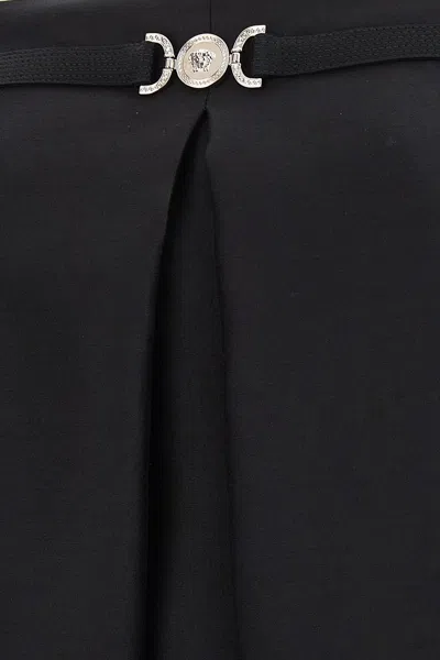Shop Versace Women 'medusa '95' Dress In Black