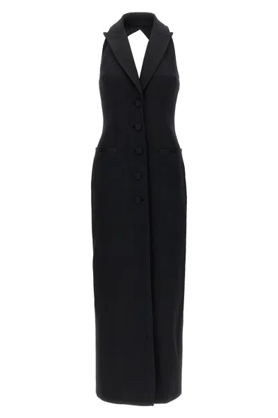 Shop Versace Women La Vacanza 'medusa '95' Capsule Dress In Black