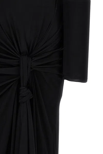 Shop Versace Women La Vacanza Capsule Long Dress In Black