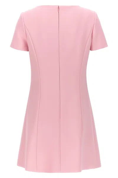 Shop Versace Women Mini Dress In Pink