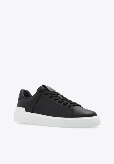 Balmain B-court Sports Shoes In Black