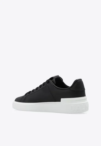 Balmain B-court Sports Shoes In Black