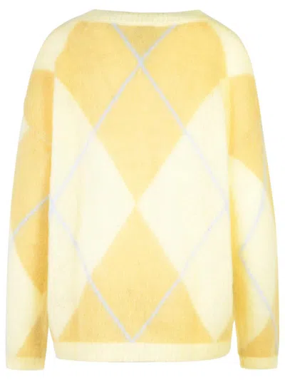 Ganni Women Wool Sweater In Multicolor