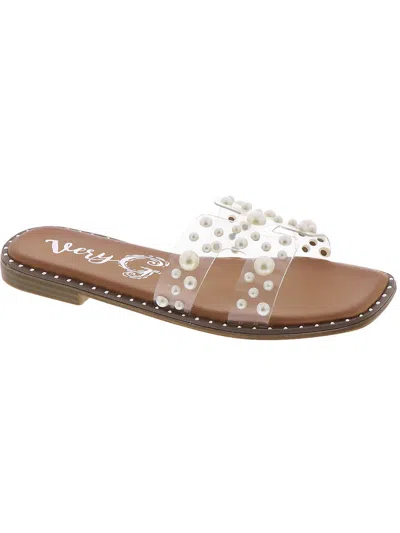 Shop Very G H Street Womens Casual Flat Slide Sandals In Multi