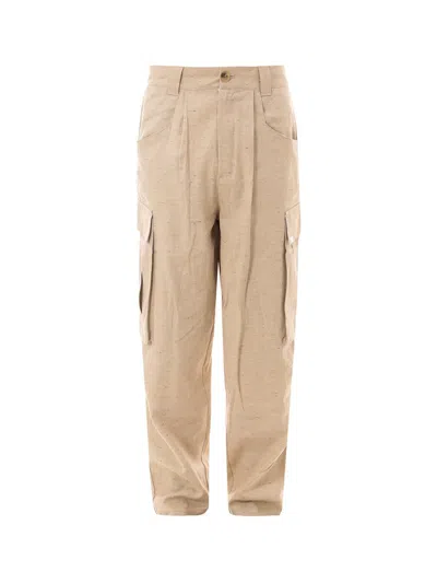 Shop The Silted Company Trouser In Beige
