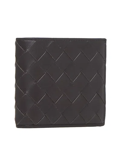 Shop Bottega Veneta Wallets In Fondant-silver