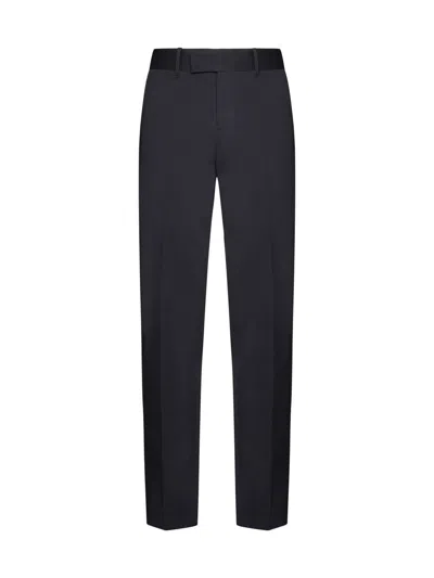 Shop Lardini Trousers In Blue