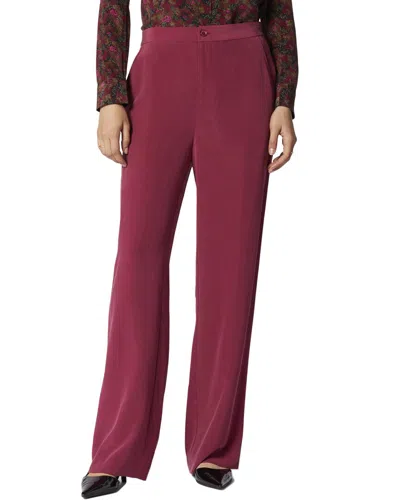 Shop Equipment Aeslin Silk Trouser In Purple