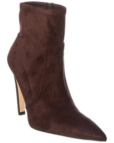 Shop Good American Icon 110 Suede Bootie In Brown