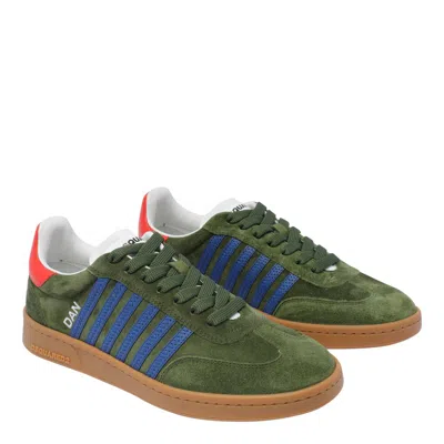 Shop Dsquared2 Sneakers In Verde