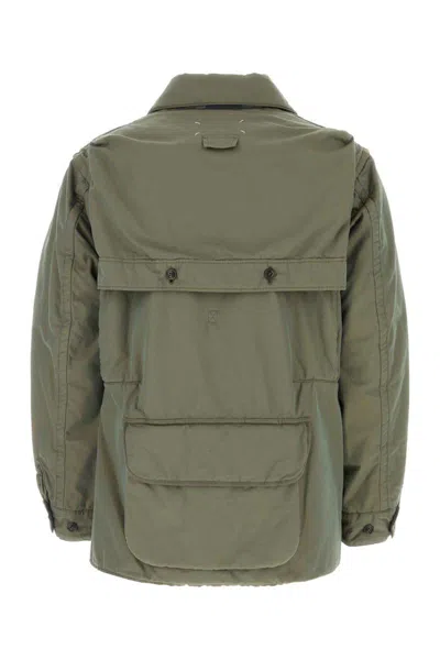 Shop Maison Margiela Jackets In Green