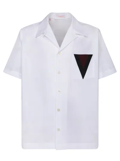 Shop Valentino Shirts In White