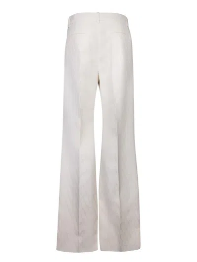 Valentino Garavani Trousers In White