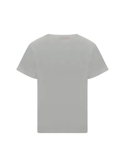 Shop Valentino Garavani T-shirts In Bianco