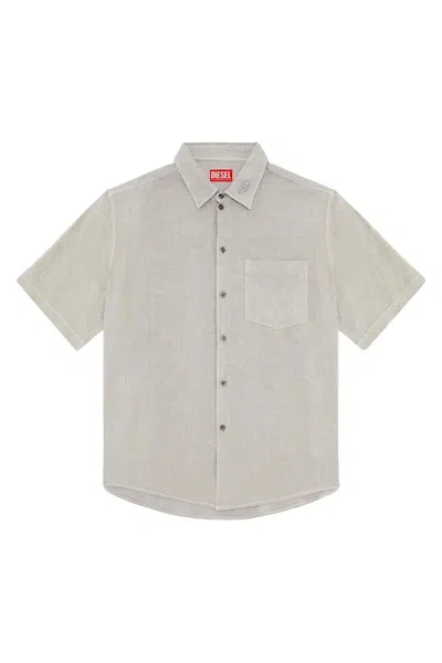 Shop Diesel Shirts In White Off