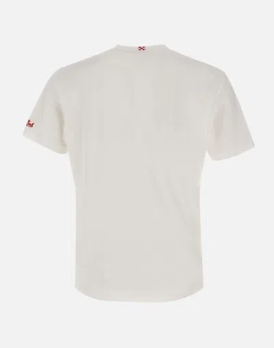 Shop Mc2 Saint Barth T-shirts And Polos In White