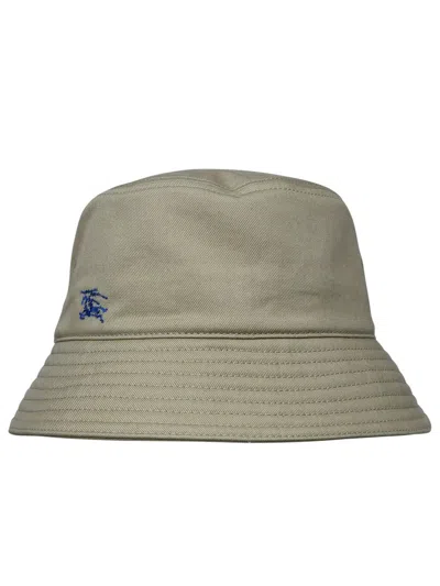 Burberry 'rider Knight Design' Bucket Hat In Beige