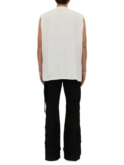 Shop Rick Owens Drkshdw Cotton T-shirt In White
