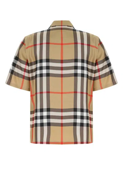 Shop Burberry Shirts In Checked