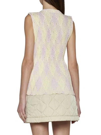 Shop Burberry Top In Cameo Ip Pattern