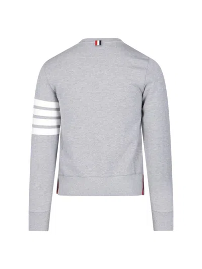 Shop Thom Browne Sweaters In Grey