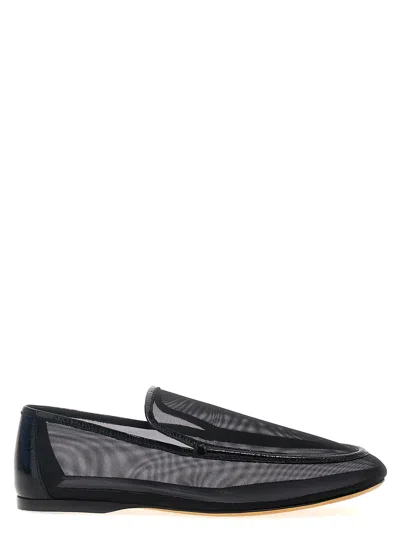 Khaite Black Alessia Loafers