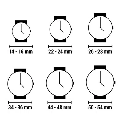 Chronotech Multicolor Leather Watch