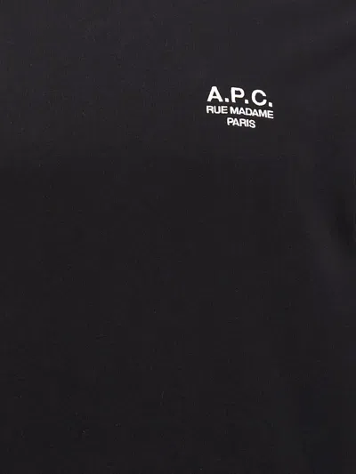 Shop Apc A.p.c. 'rue Madame' Sweatshirt In White/black