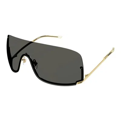 Shop Gucci Sunglasses In Gold