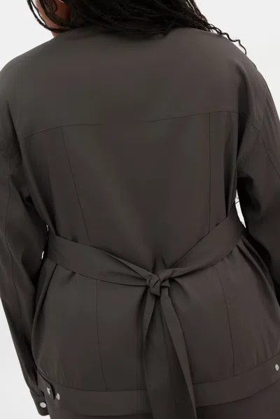 Girlfriend Collective Ash Wendy Tie Shacket