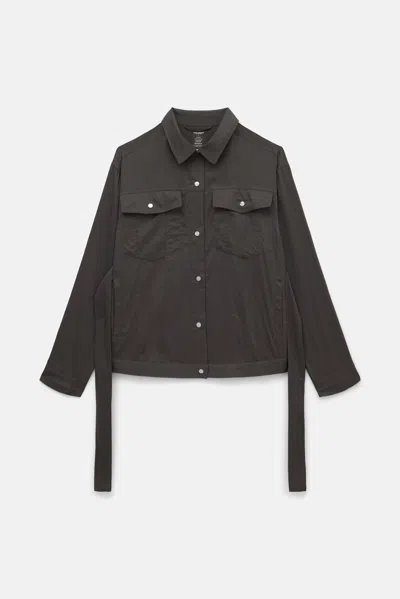 Girlfriend Collective Ash Wendy Tie Shacket