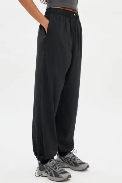 Girlfriend Collective Black Amy Adjustable Pant
