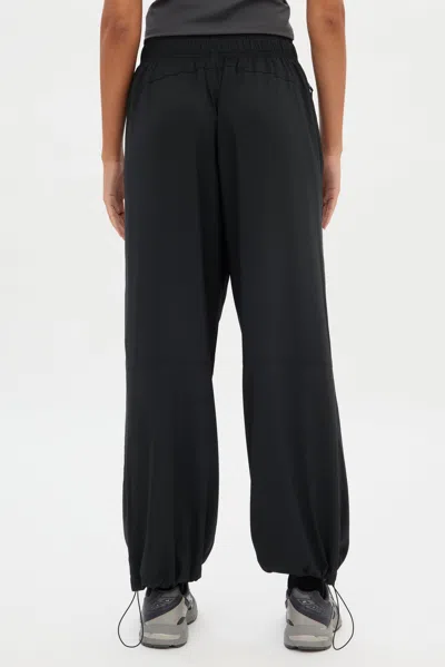 Girlfriend Collective Black Amy Adjustable Pant