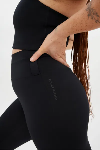 Girlfriend Collective Black Compressive Belt Loop Legging