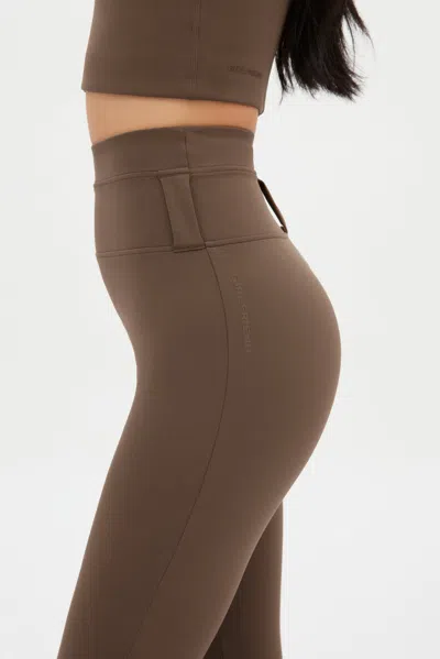 Girlfriend Collective Café Compressive Belt Loop Legging