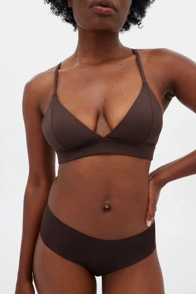 Girlfriend Collective Clove Triangle Bralette