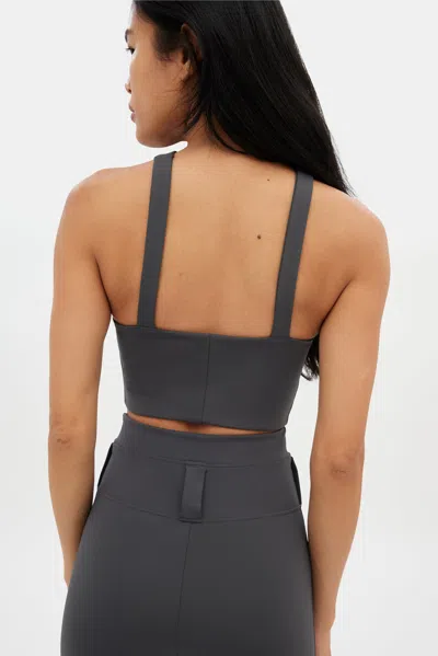 Girlfriend Collective Moon Becca X Neck Bra