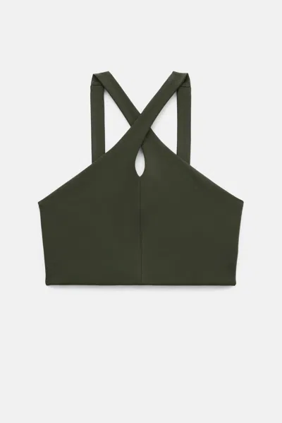 Girlfriend Collective Terrace Becca X Neck Bra