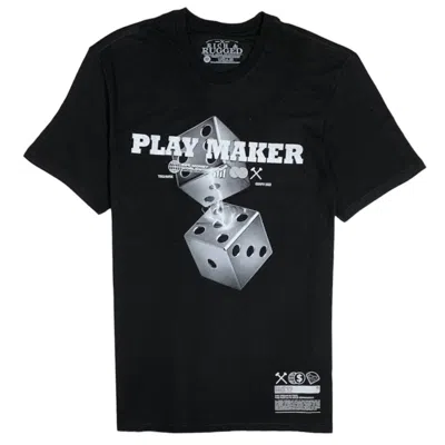 Rich & Rugged Apparel Men's Play Maker T-shirt In Black In Black