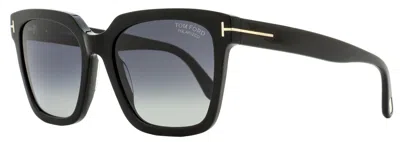 Tom Ford Women's Selby Sunglasses Tf952 01d Black 55mm In Multi