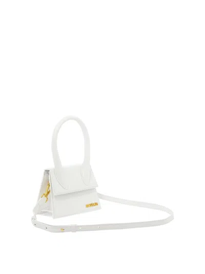 Jacquemus Women's Le Chiquito Moyen Leather Bag In White