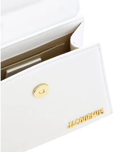 Jacquemus Women's Le Chiquito Moyen Leather Bag In White